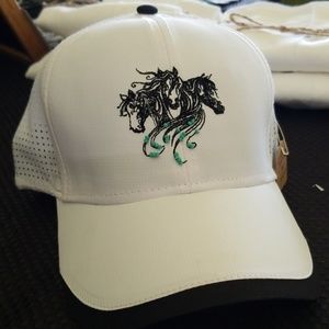 Beaded Horse Tattoo Golf Cap